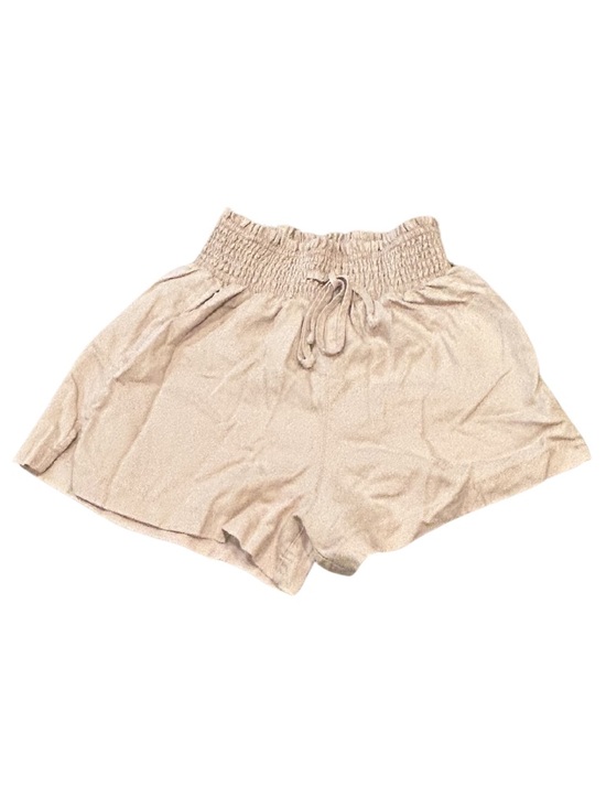 Abercrombie & Fitch Pants - Abercrombie & Fitch Smocked Waist Shorts | Taupe/Tan | Size XS